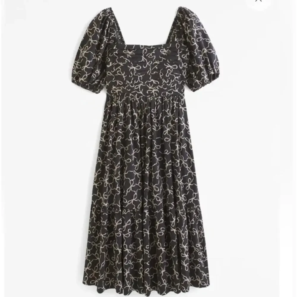 Abercrombie & Fitch Emerson Poplin Dress Size XL - Picture 5 of 14